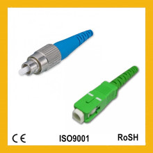 Connecteur optique à fibre optique 0.9mm à simple mode de haute qualité et concurrentiel Simplex